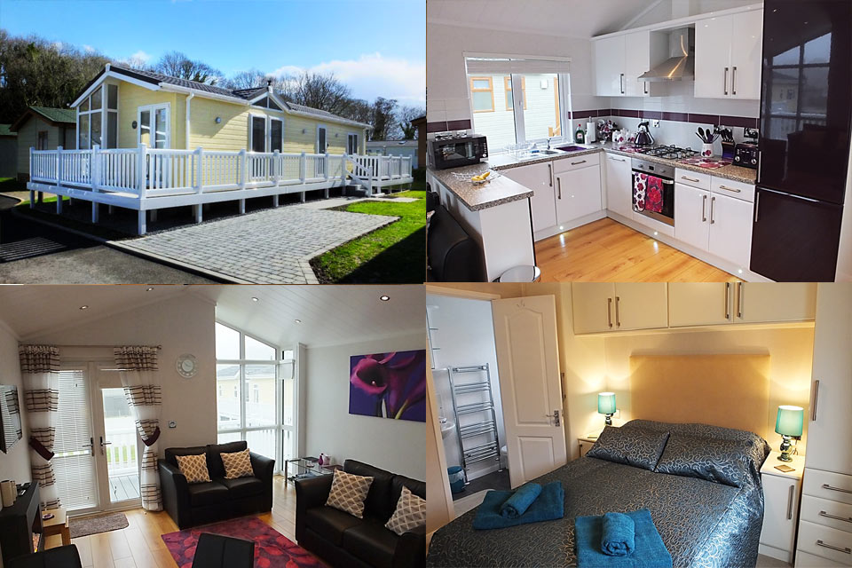 Saundersfoot self catering holiday lodge
